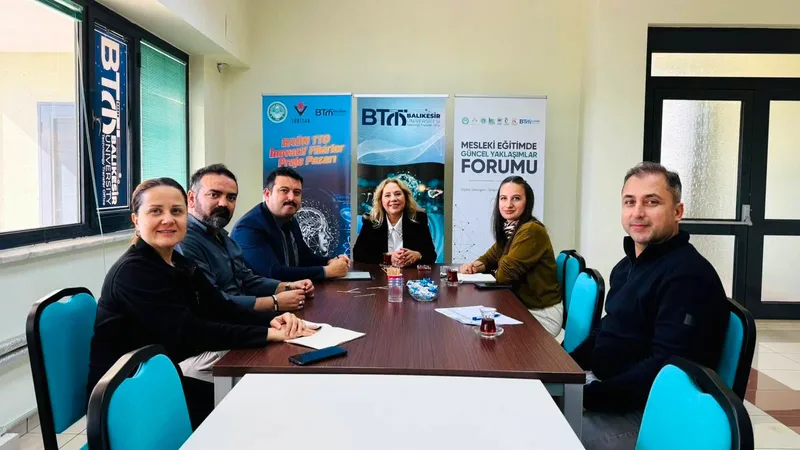GMKA heyetinin BAÜN TTO ziyaretinde bölgesel kalkınma, üniversite-sanayi iş birliği