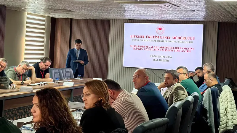 Balıkesir’de düzenlenen bölgesel mera zirvesinde mera koruma alanlarının belirlenmesi, verimliliğin
