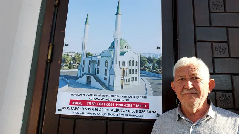 Burhaniye ilçesine bağlı Bahçelievler Mahallesi'nde yapımına başlanan 550 metrekare kapalı