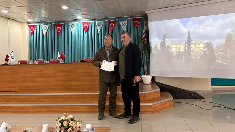 Balıkesir Üniversitesi Burhaniye Meslek Yüksekokulu'nda düzenlenen 'Türkiye'de Av Turizmi' semineri,