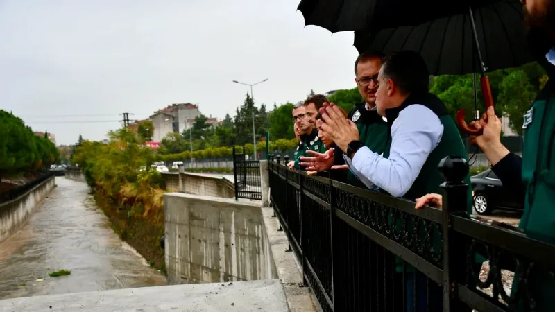 Karesi’de tamamlanan Çay Deresi 4. Kısım Taşkın Kontrol İnşaatı, DSİ