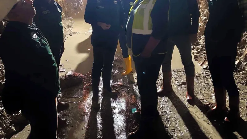 Balıkesir'in Manyas Ovası'nda DSİ 25. Bölge Müdürlüğü tarafından yürütülen 2