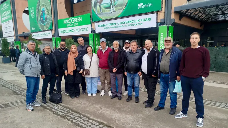 Marmara Adalar Belediyesi, ilçedeki üreticileri Bursa 2. Tarım ve Hayvancılık