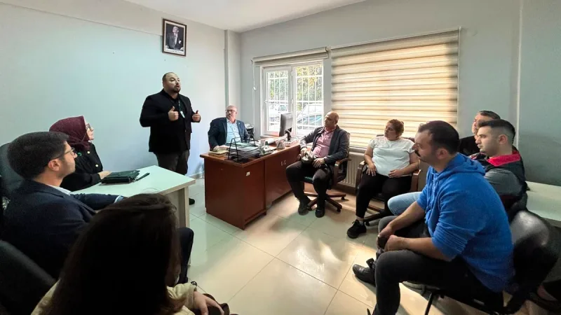 Yeşilay Balıkesir Şubesi, Sındırgı İlçe Tarım ve Orman Müdürlüğü personeline